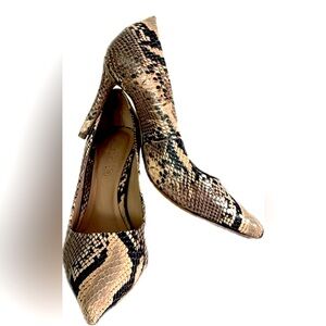 Aldo Snakeskin Patterned Women's Pumps